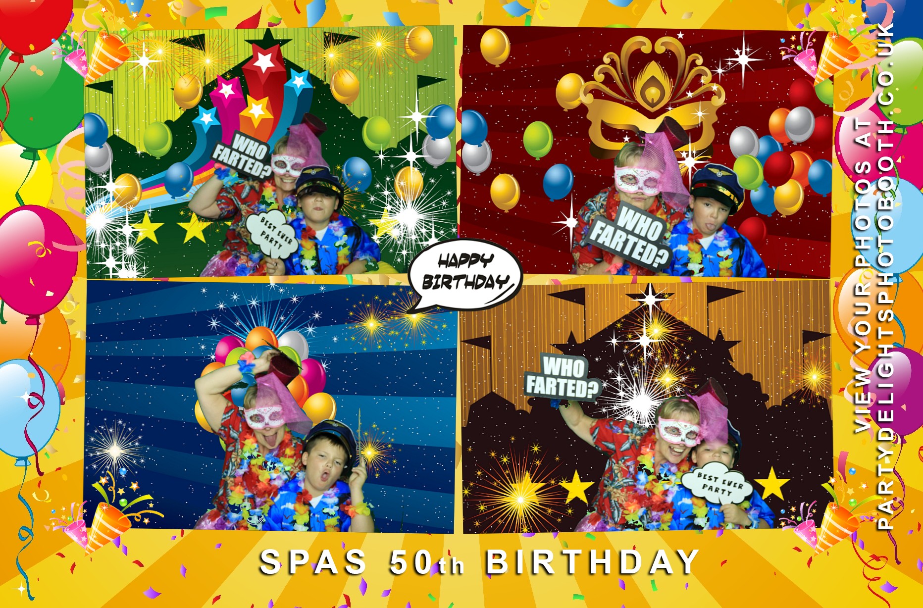 Spas 50th Birthday - Prints | View more photos from the event at gallery.partydelightsphotobooth.co.uk/u/PartyDelightsPhotoBooth/Spas-50th-Birthday-Prints